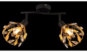 Globo 15759-2 - Spotlámpa MIKA 2xE14/25W/230V