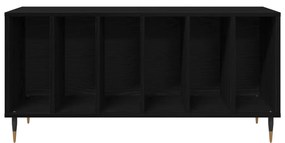 Rekord Szekrény Fekete Tölgy 100x38x48 cm Mérnök Fa