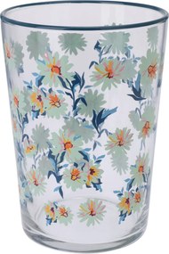 Italos Pohár Italokhoz Nagy Színes Virágos 510 ml