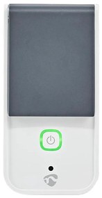 Nedis Nedis WIFIPO120FWT - Intelligens kültér aljzat 3680W/230V/Típus F/16A Wi-Fi IP44 NE0759