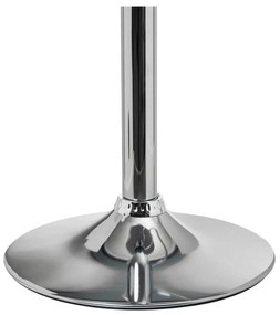 Fehér bőr utánzat állítható magasságú bárszék szett 2 db-os (ülésmagasság 56,5 cm) – Casa Selección