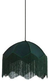 Petróleum színű függőlámpa textil búrával ø 40 cm Malacia – Light &amp; Living