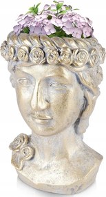 Virágtartó Arany Fej Dekoratív Vilde 33 cm