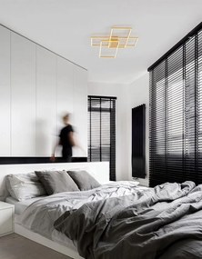 Mennyezeti Lámpa Arany BILBAO NOVA LUCE 9508432