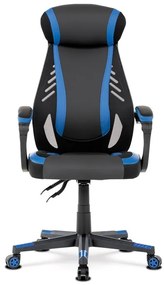 Kék Ekobőr Gamer Szék, Hinta Mechanikával. KA-Y213 BLUE