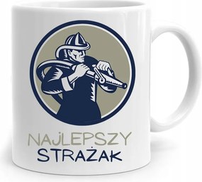 Bögre Ajándék Tűzoltónak Legjobb Tűzoltó fényképes nyomattal