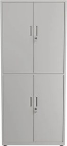 Juskys Fém irodai szekrény - fehér