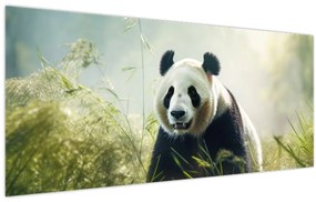 Kép - Panda (120x50 cm)