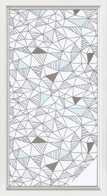 Ablaküveg fólia Adatvédelem Absztrakt formák 50x100 cm