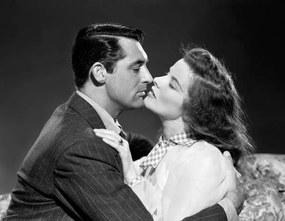 Művészeti fotózás Cary Grant And Katharine Hepburn, (40 x 30 cm)