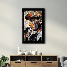 SPR-1135 edzett üvegkép, 46 x 72 cm