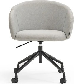 Világosszürke kárpitozott irodai szék Add – Teulat
