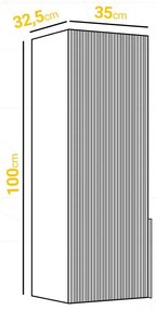 Mylife klerk 100 3 fürdőszoba bútor antracit/kasmír