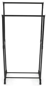 Fekete Fém Ruhafogas. GD-164 BK