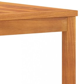 tömör akácfa dohányzóasztal 100 x 50 x 33 cm