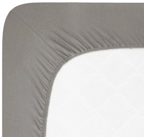 4Home Lycra  jersey lepedő antracit, 90 x 200 cm
