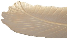 Leaf aranyszínű dekoráció, 35,5 x 23 cm - Mauro Ferretti