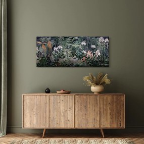 Kép - Festett dzsungel minta (120x50 cm)