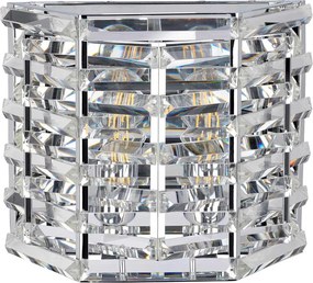Elstead glamour modern fali lámpa shoal fényes nikkel elsshoal2