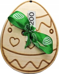 Ajándék húsvéti deszka pénz édesség medál húsvéti tojás_1