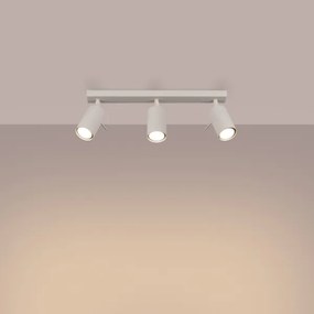 Sollux SL.1496 - Spotlámpa RING 3xGU10/10W/230V krémes