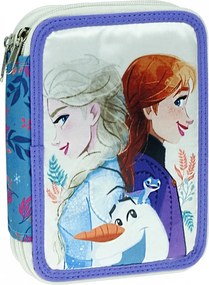Disney Jégvarázs Together tolltartó töltött 2 emeletes
