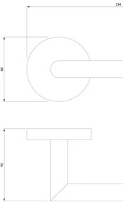 OMNIRES MP60510CR - WC-papír tartó MODERN PROJECT fényezett króm