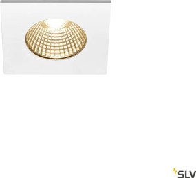 SLV 1002102 PATTA-I Fürdőszobai Beépíthető Lámpa Fehér LED IP65