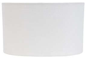 Ovális fehér lenvászon lámpabúra 25/16/15