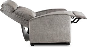 Dönthető fotel DANNY Szürke Bársony