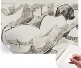 Fotótapéta Fali tapéta Hálószobába és Nappaliba Fekvő figura 208x146 cm