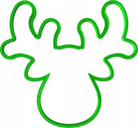 Karácsonyi Mézeskalács Forma Karácsonyi Nagy XXL Rénszarvas 18cm