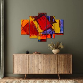 Absztrakciós kép (150x105 cm)