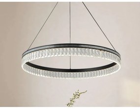 LED fényerőszabályozható kristálycsillár kábelre függesztett THALIA LED/55W/230V 3000-6000K + távirányító