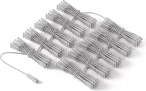 Függöny Twinkly Plus Curtain Rgbw 250LED 1x2 m átlátszó IP65