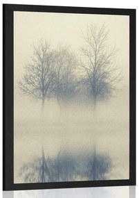 Poszter fák a ködben