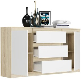 Tágas komód R-140-S3 - különböző színváltozatokban artisan