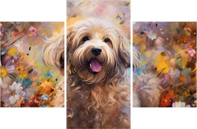 Kép - Happy Dog II. (90x60 cm)