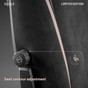 Diablo X-Eye 2.0 Ultra Black Gamer Szék