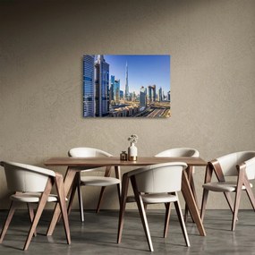 Kép - Dubai reggel (üvegen) (70x50 cm)
