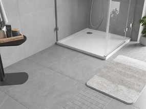 Mexen Flow karcsú, négyzet alakú zuhanytálca 95 x 95 cm, fehér fényes - 46S109595