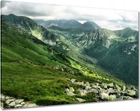 Képek 100x70 Tátra Lengyel hegyek Kilátás