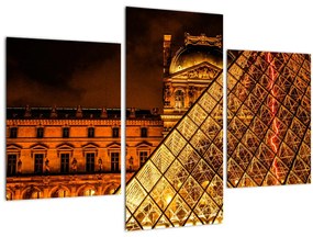 A párizsi Louvre képe (90x60 cm)