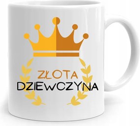 Bögre Lány Feleség Nő Arany Lány nyomtatott fényképpel