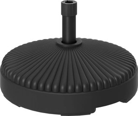 Outsunny Tölthető Napernyőtartó, Maximum 28 kg Teherbírású, Kerek Napernyő Tartó, Napernyő Súly, Tartó Napernyőhöz Ø34/38 mm, Erkélyre, Teraszra, Kert