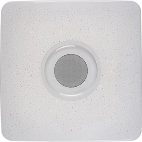 Rabalux - RGB LED dimmelhető mennyezeti lámpatest hangszóróval LED/18W/230V + távirányító