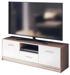 TV asztal Terrell (szonoma tölgy + fehér). 1053287