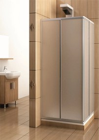 KFA Armatura Variabel zuhanykabin 90x90 cm négyzet ezüst fényes/polisztirol anyag 101-26910P