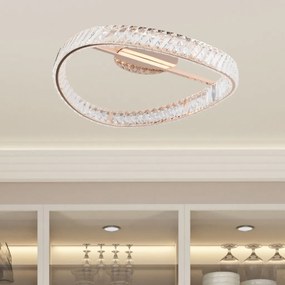 ZUMA LINE MX3317-1-3GT GANO Kristály Mennyezeti Lámpa Arany LED IP20