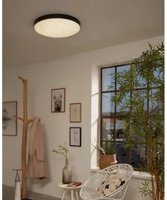 Briloner 7075-415 - LED Mennyezeti lámpa STAR SKY LED/24,5W/230V átm. 38 cm fekete